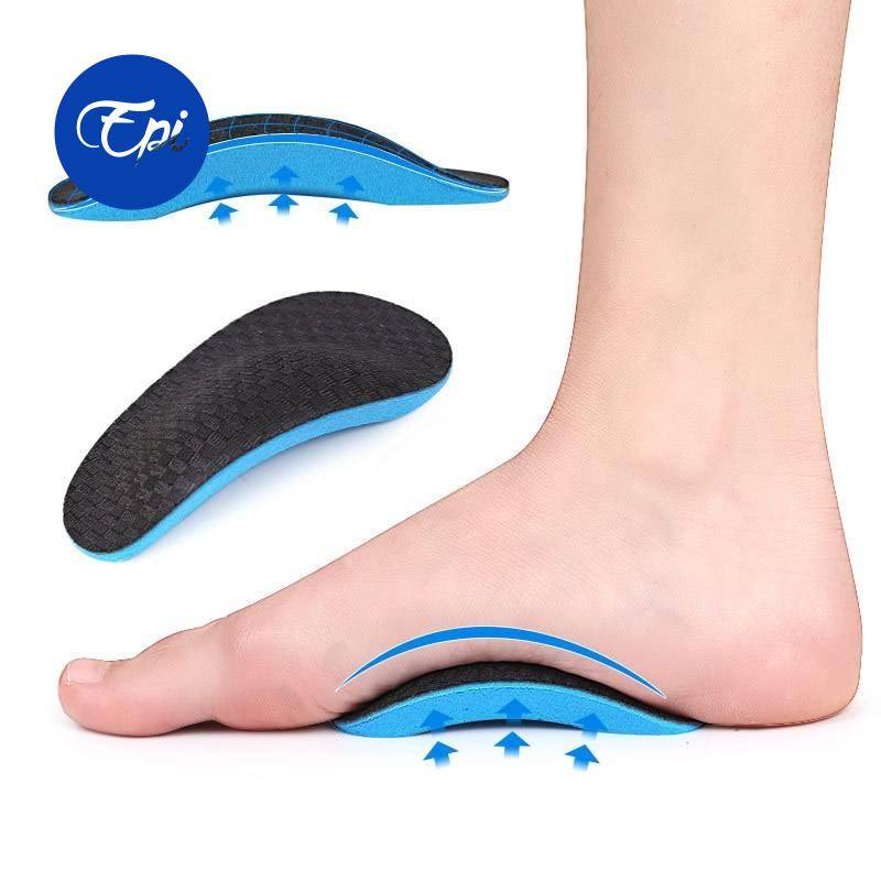 Flat Feet Arch Support Orthopedic Insoles Pads healthepi.com Barefoot